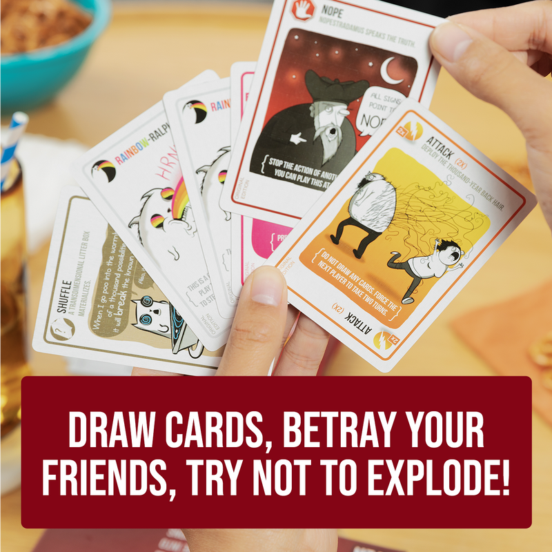 Exploding Kittens Board Game Original Edition