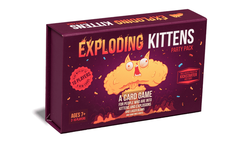 Exploding Kittens Board Game Party Pack Edition EN