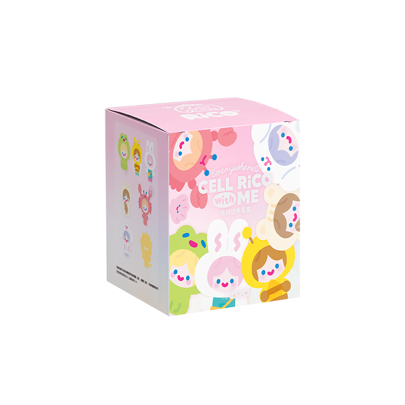 FINDING UNICORN X CELL RiCO Happy Fluffy Series Plush Blind Box-Single Box (Random)-Finding Unicorn-Ace Cards & Collectibles