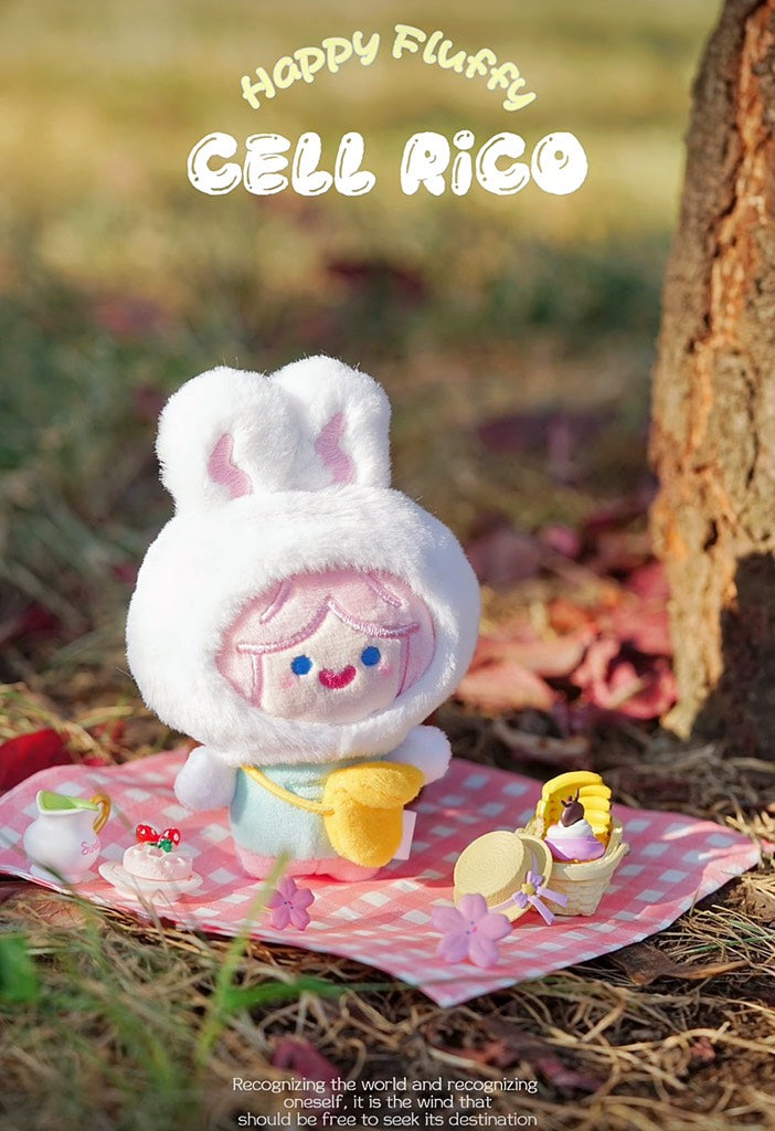 FINDING UNICORN X CELL RiCO Happy Fluffy Series Plush Blind Box-Single Box (Random)-Finding Unicorn-Ace Cards & Collectibles