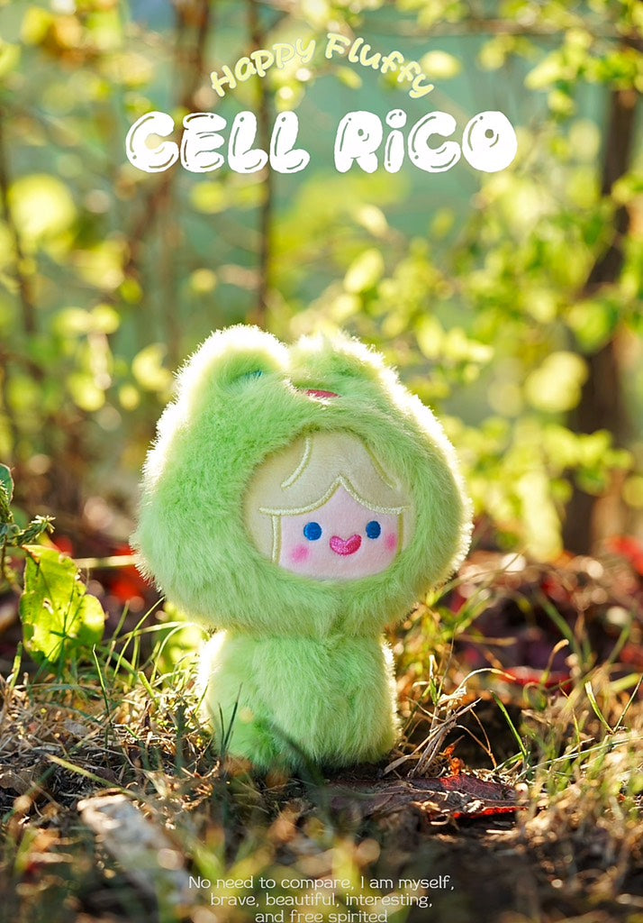 FINDING UNICORN X CELL RiCO Happy Fluffy Series Plush Blind Box-Single Box (Random)-Finding Unicorn-Ace Cards & Collectibles