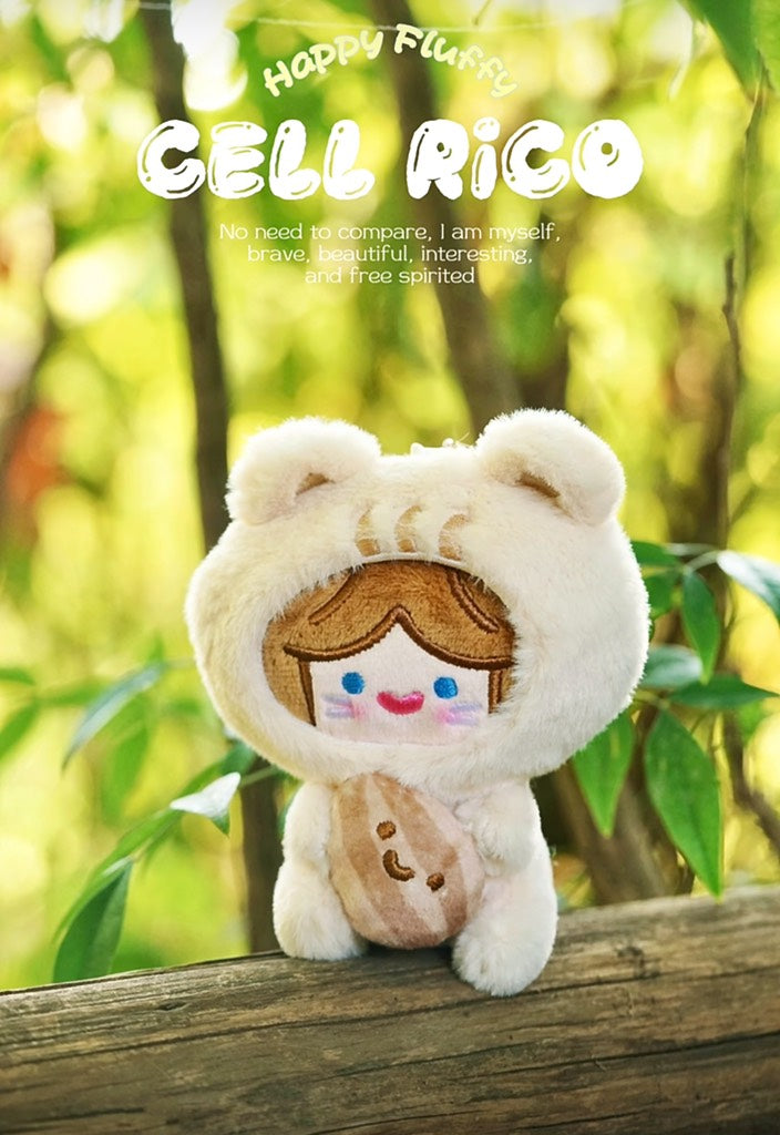 FINDING UNICORN X CELL RiCO Happy Fluffy Series Plush Blind Box-Single Box (Random)-Finding Unicorn-Ace Cards & Collectibles