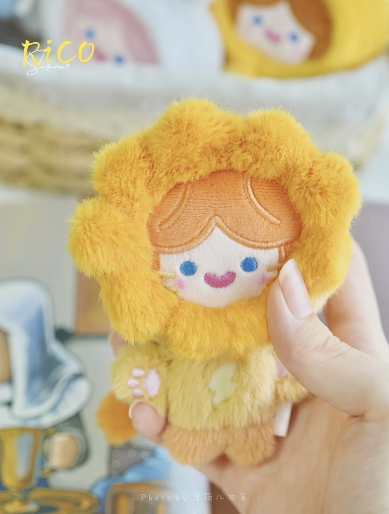 FINDING UNICORN X CELL RiCO Happy Fluffy Series Plush Blind Box-Single Box (Random)-Finding Unicorn-Ace Cards & Collectibles