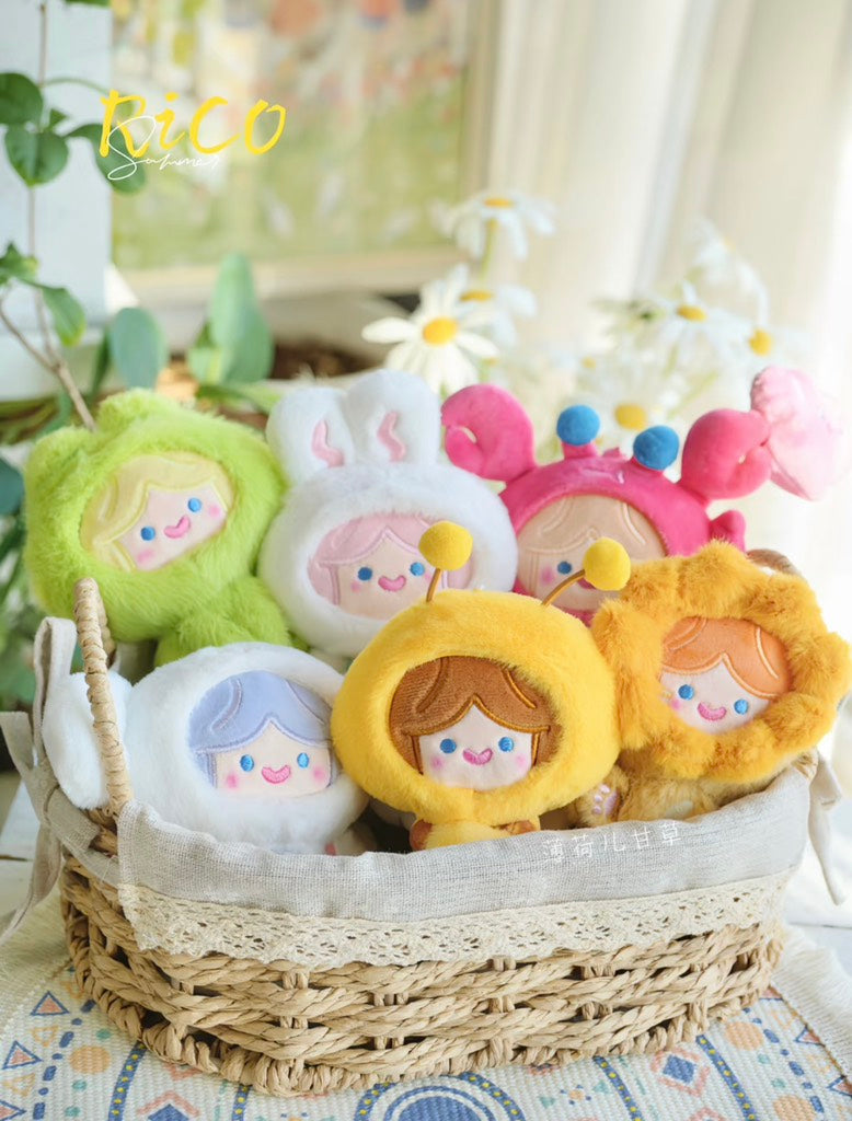 FINDING UNICORN X CELL RiCO Happy Fluffy Series Plush Blind Box-Single Box (Random)-Finding Unicorn-Ace Cards & Collectibles