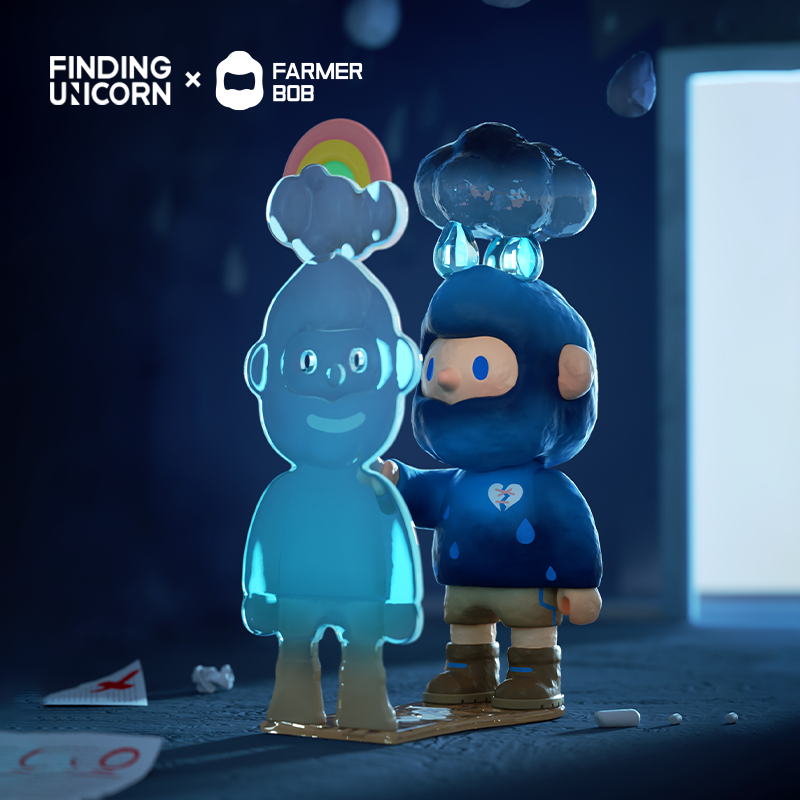 FINDING UNICORN X FARMER BOB FEELING YOU BLIND BOX SERIES-Single Box (Random)-Finding Unicorn-Ace Cards & Collectibles