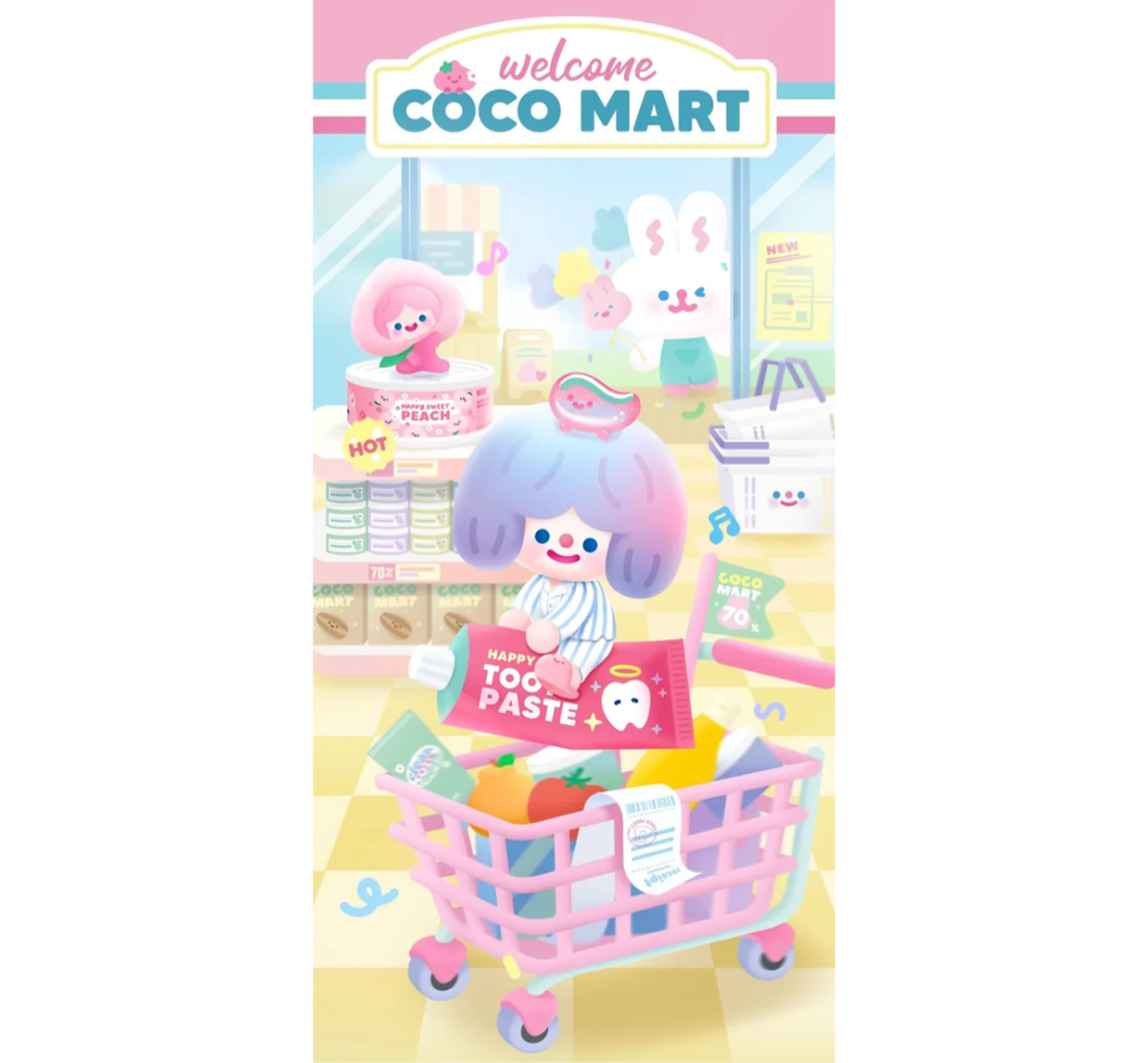 FINDING UNICORN X RiCO Coco Mart Series Blind Box-Single Box (Random)-Finding Unicorn-Ace Cards & Collectibles