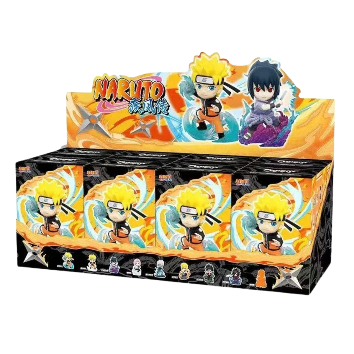 Funism x Naruto Shippuden Ultimate Battle Series-Whole Box (8pcs)-Funism-Ace Cards & Collectibles