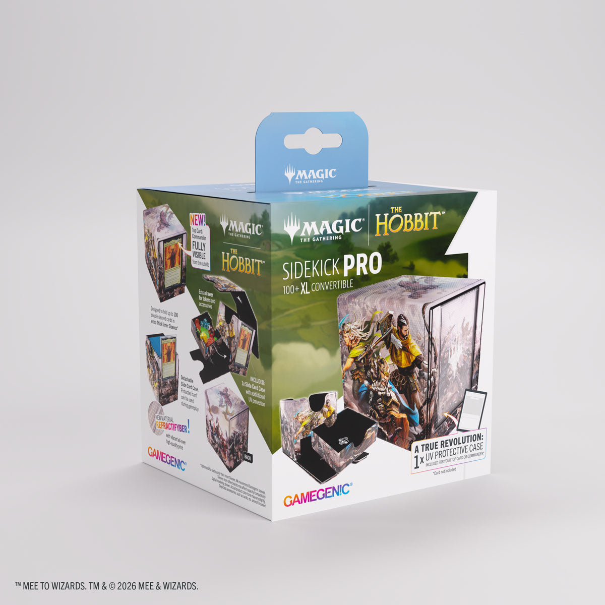 Gamegenic Magic: The Gathering The HOBBIT "SIDEKICK PRO 100+ XL CONVERTIBLE"