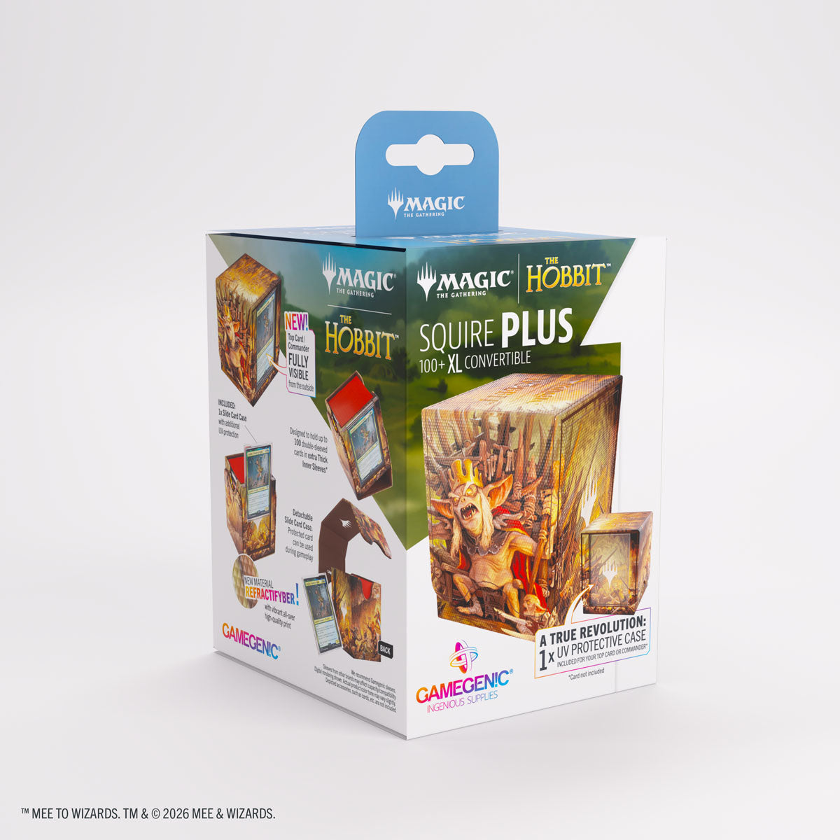 Gamegenic Magic: The Gathering The HOBBIT "SQUIRE PLUS 100+ XL CONVERTIBLE"