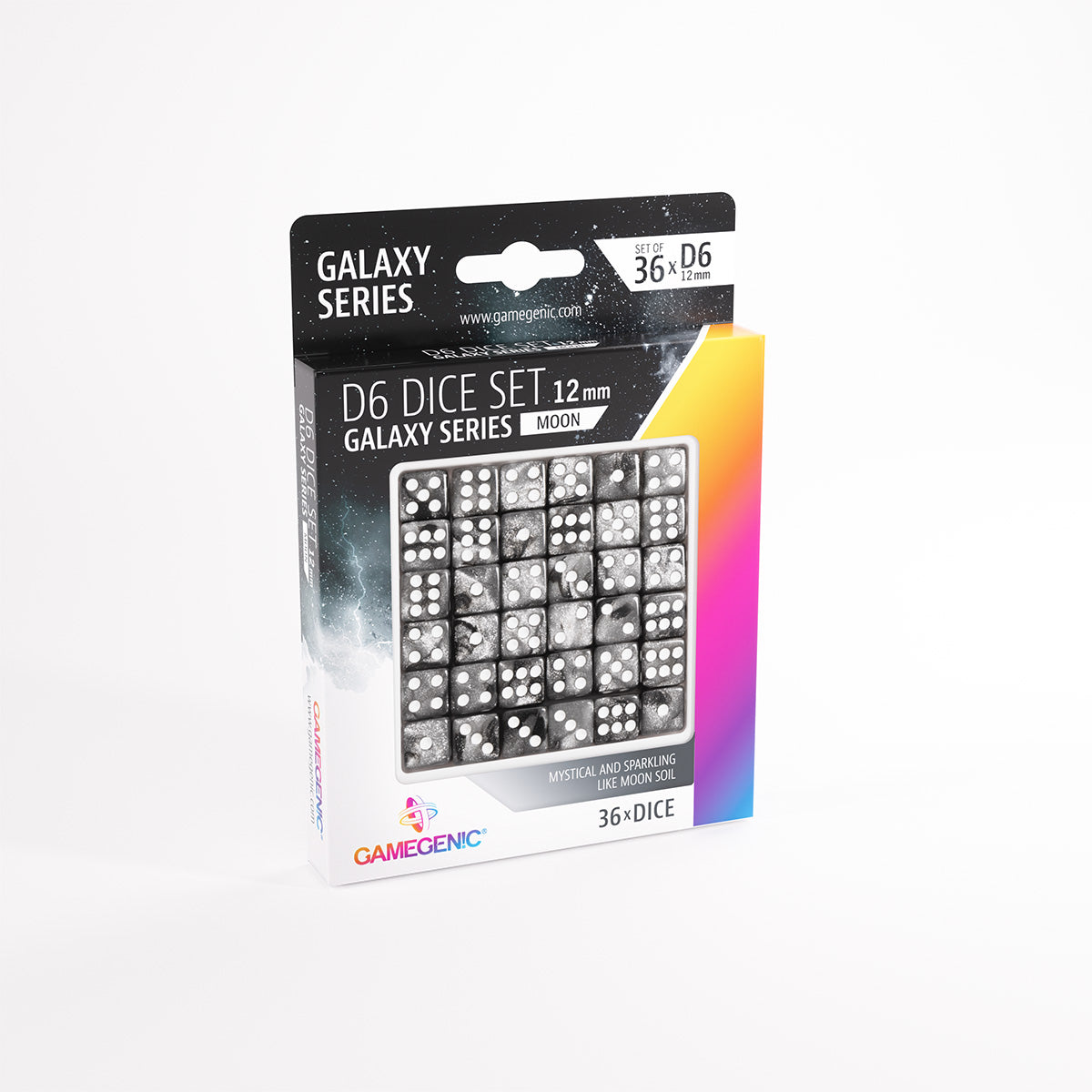 Gamegenic D6 Dice Set 12mm (36pcs) &quot;Galaxy Series&quot;