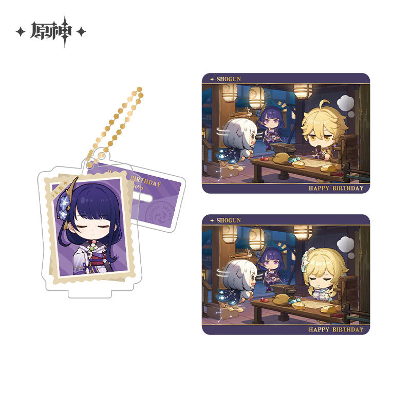 miHoYo Genshin Impact Capturing the Good Times Acrylic Stand & Card Set