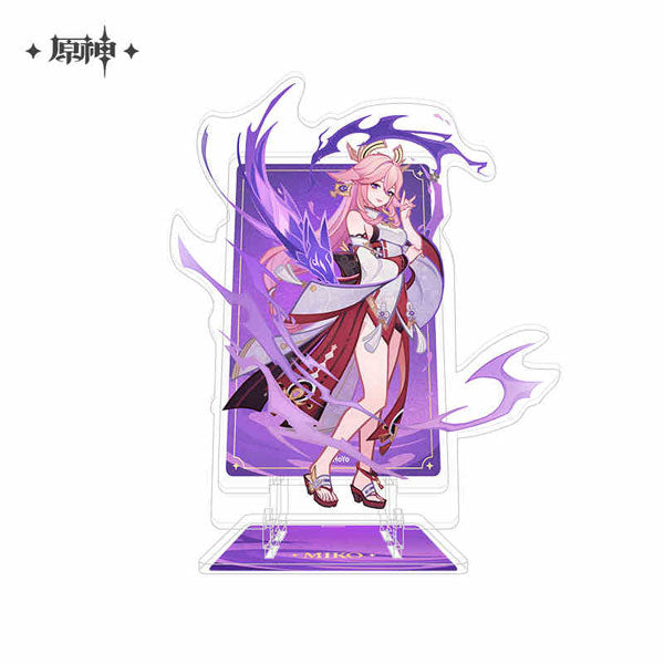 miHoYo Genshin Impact Genius Invokation TCG Acrylic Phone Stand