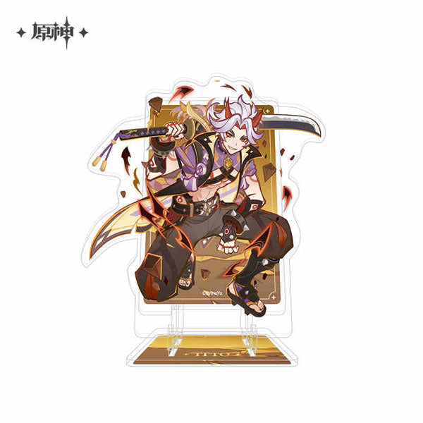 miHoYo Genshin Impact Genius Invokation TCG Acrylic Phone Stand