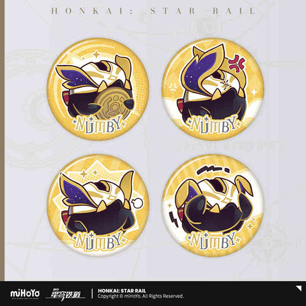 Honkai: Star Rail Owlbert’s Reception Room: Mini Badge Set