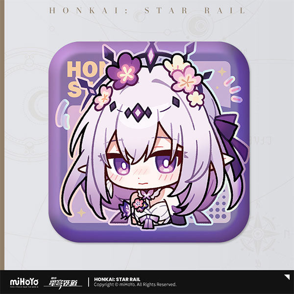 Honkai: Star Rail Pom-Pom Gallery Square Badge Series