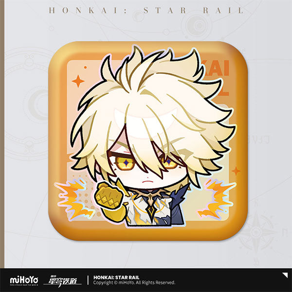 Honkai: Star Rail Pom-Pom Gallery Square Badge Series