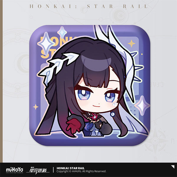 Honkai: Star Rail Pom-Pom Gallery Square Badge Series