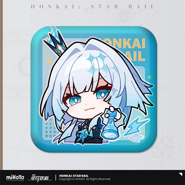 Honkai: Star Rail Pom-Pom Gallery Square Badge Series