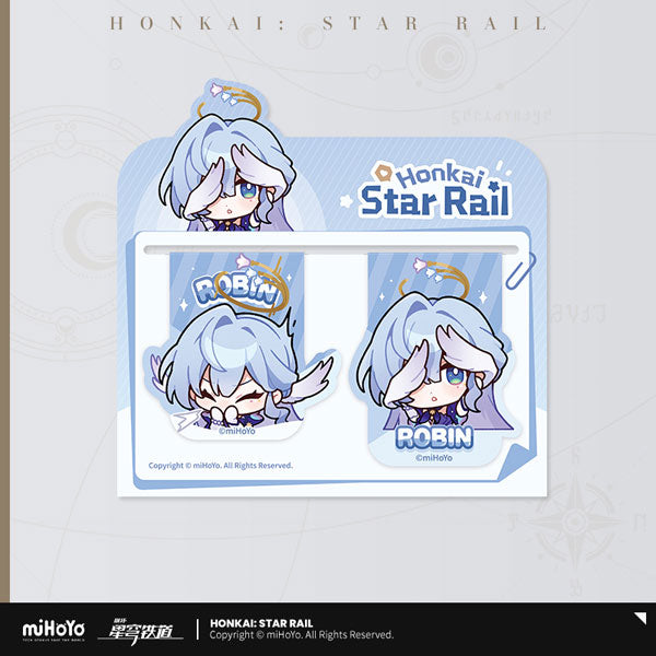 Honkai: Star Rail Pom-Pom Gallery Series Soft Magnetic Bookmark