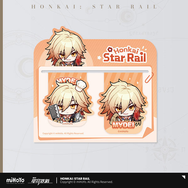 Honkai: Star Rail Pom-Pom Gallery Series Soft Magnetic Bookmark