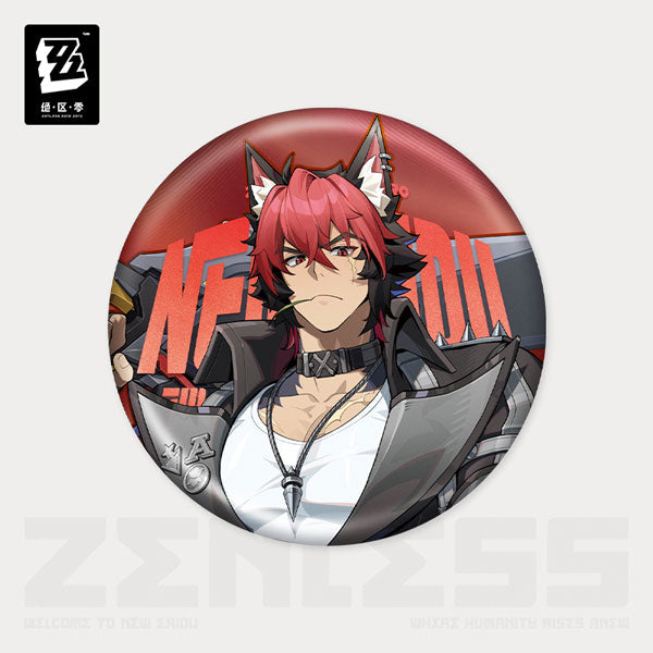 miHoYo Zenless Zone Zero Standing Design Series Tin Badge Spook Shack