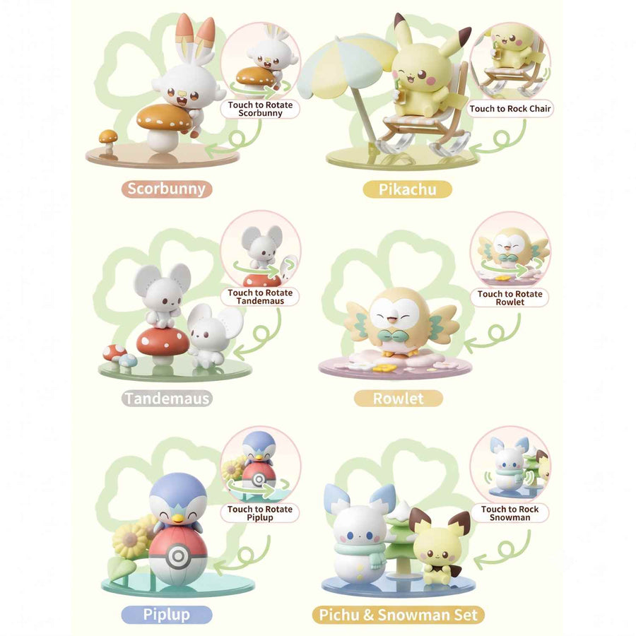 HollyBox PokePeace Seasonal Tranquility Series Blind Box-Display Box (6pcs)-Holly Box-Ace Cards & Collectibles