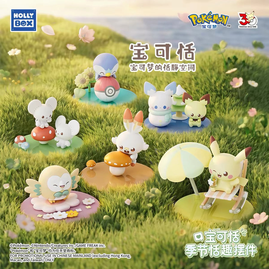 HollyBox PokePeace Seasonal Tranquility Series Blind Box-Single Box (Random)-Holly Box-Ace Cards & Collectibles
