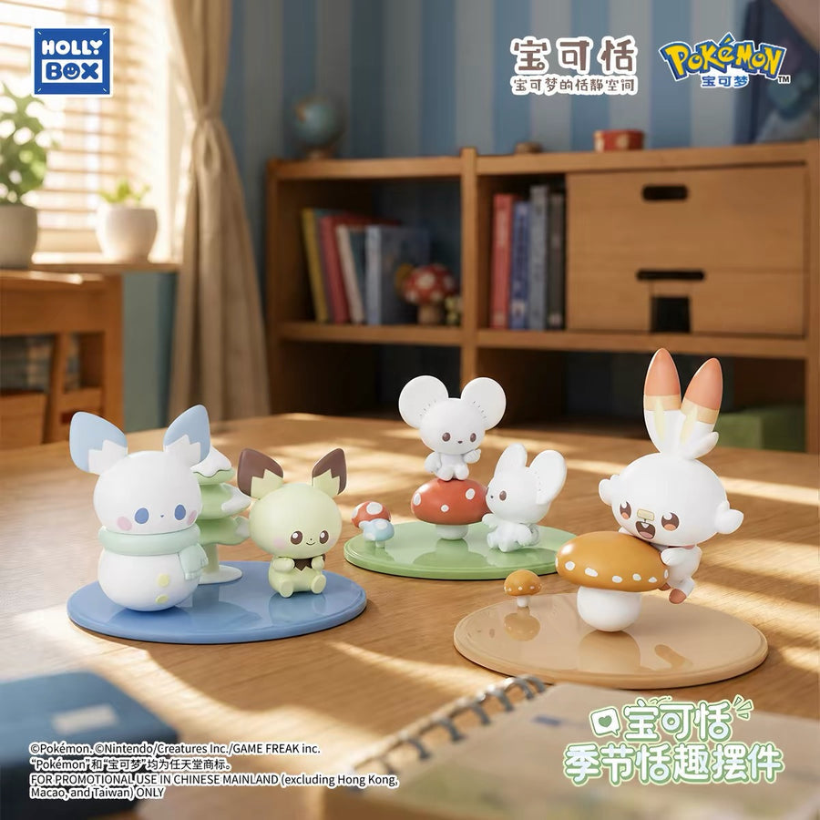 HollyBox PokePeace Seasonal Tranquility Series Blind Box-Single Box (Random)-Holly Box-Ace Cards & Collectibles