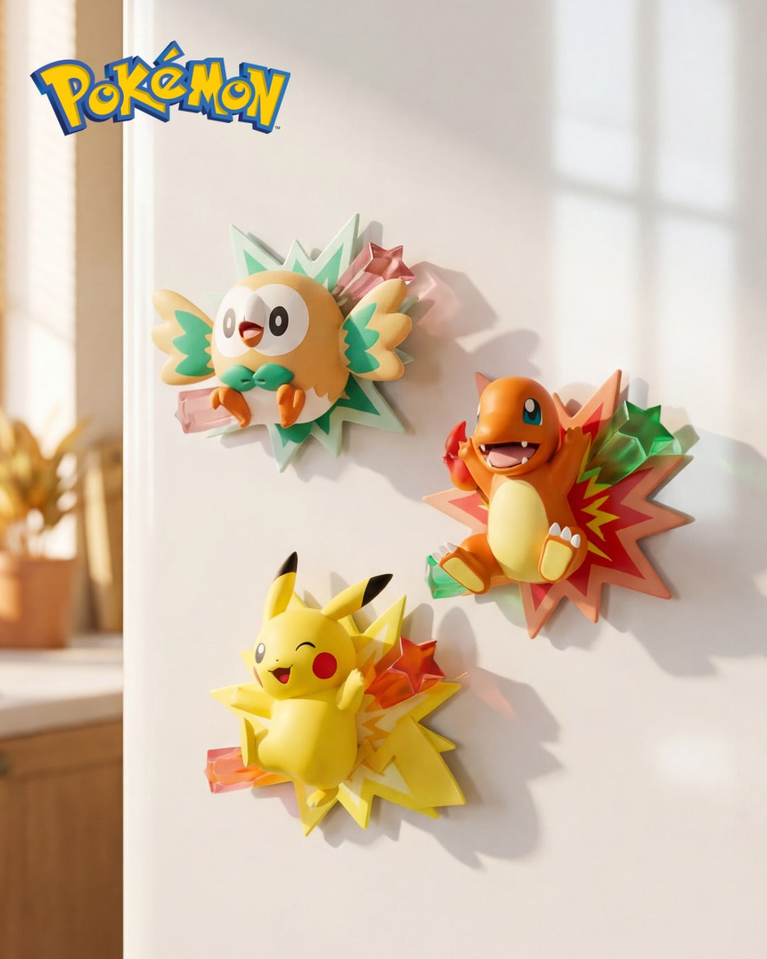 Pokemon Shining Arrival Fridge Magnet Blind Box-Single Box (Random)-Holly Box-Ace Cards & Collectibles