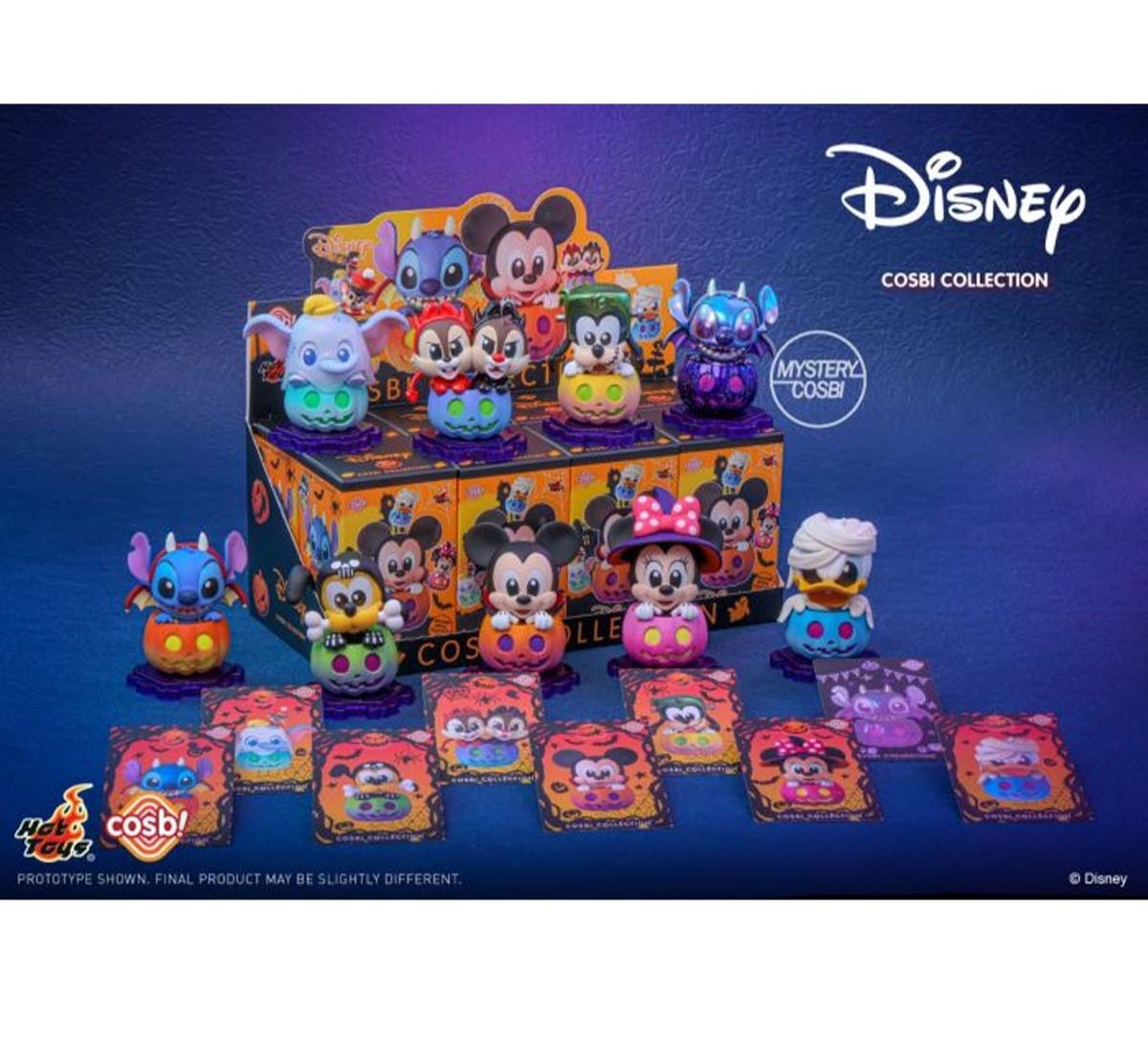 Disney Cosbi Collection - Disney Pumpkin Series-Whole Box (8pcs)-Hot Toys-Ace Cards & Collectibles