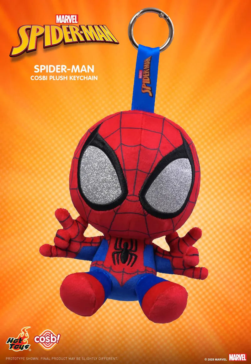 Spider-Man Cosbi Plush Keychain Collection-Single Box (Random)-Hot Toys-Ace Cards & Collectibles