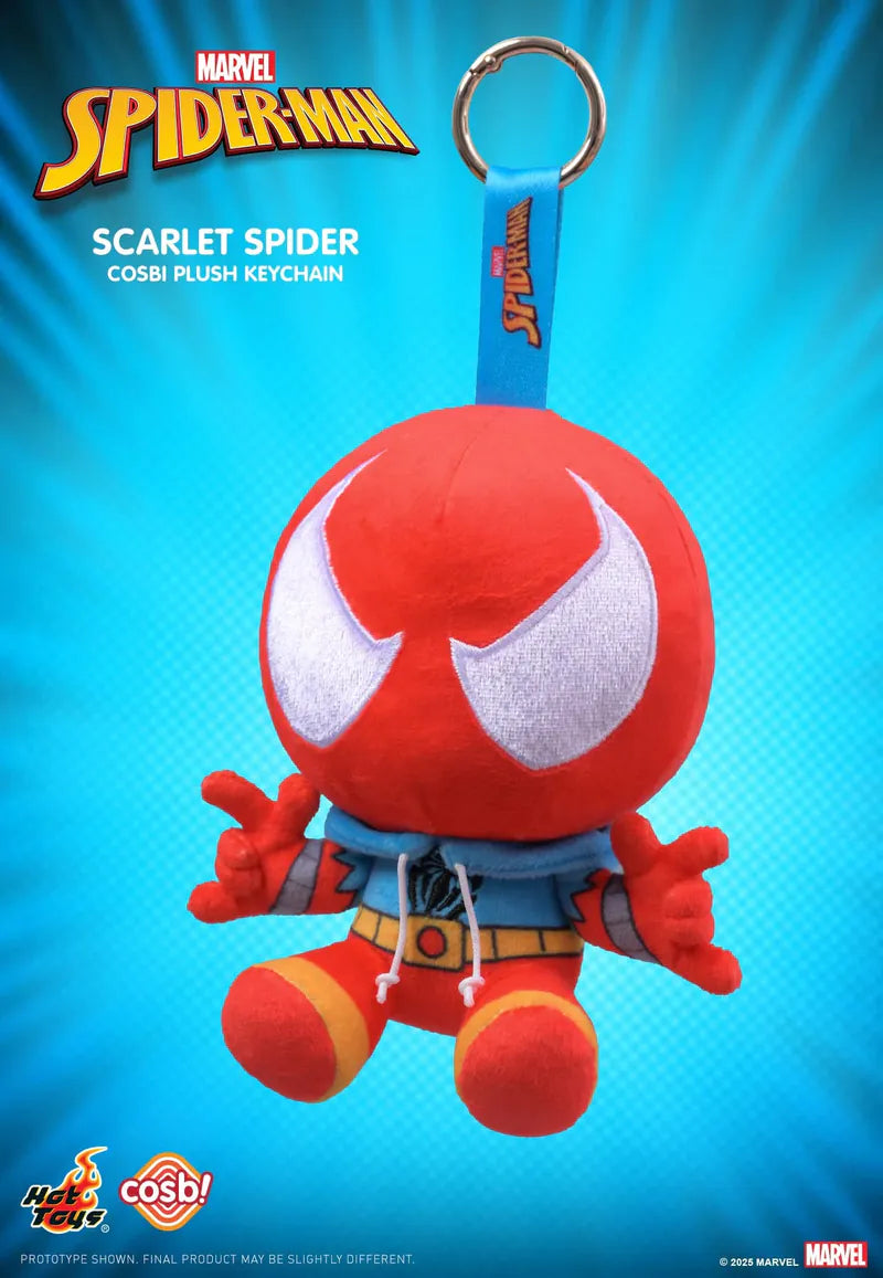 Spider-Man Cosbi Plush Keychain Collection-Single Box (Random)-Hot Toys-Ace Cards & Collectibles