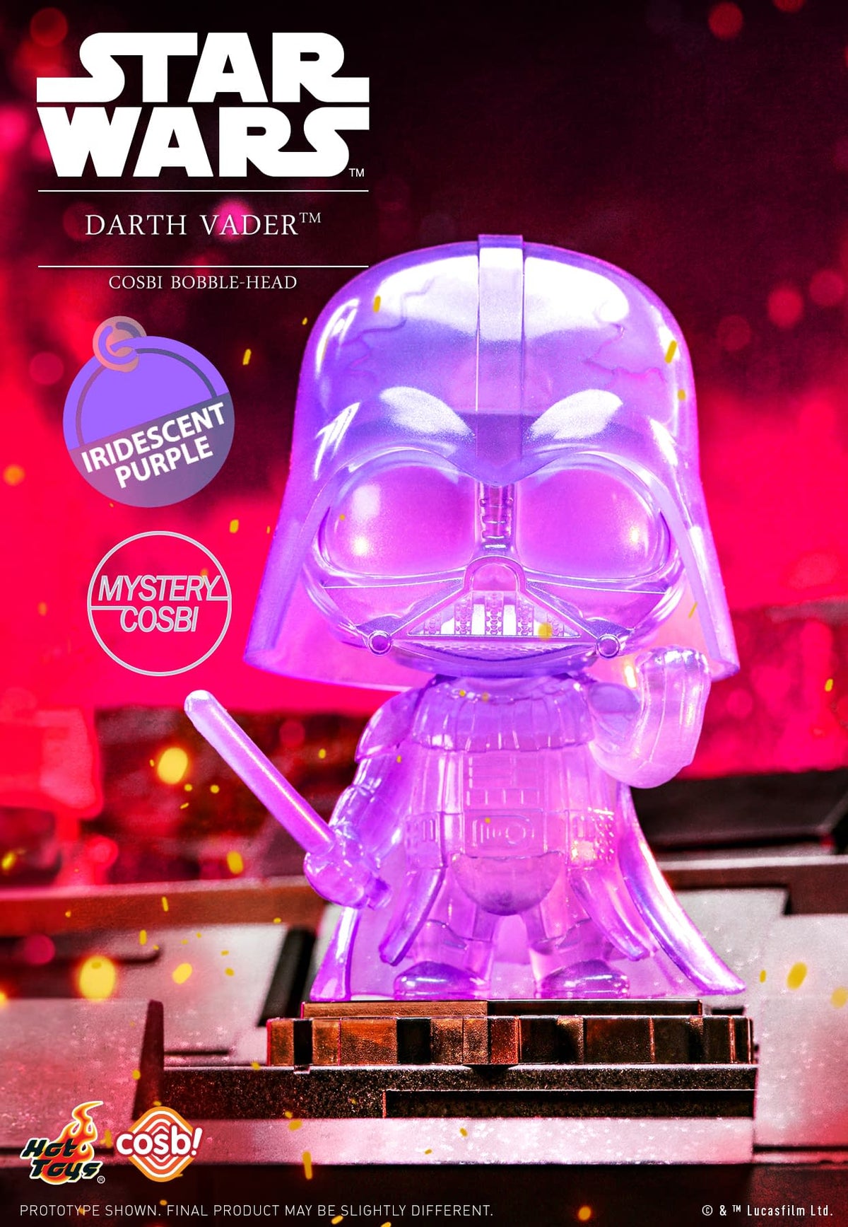 Star Wars Dark Side Cosbi Bobble-Head Collection-Single Box (Random)-Hot Toys-Ace Cards & Collectibles