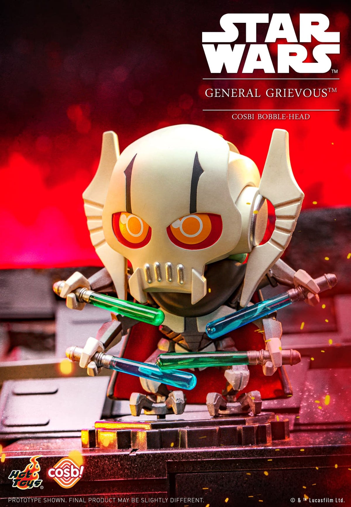 Star Wars Dark Side Cosbi Bobble-Head Collection-Single Box (Random)-Hot Toys-Ace Cards & Collectibles