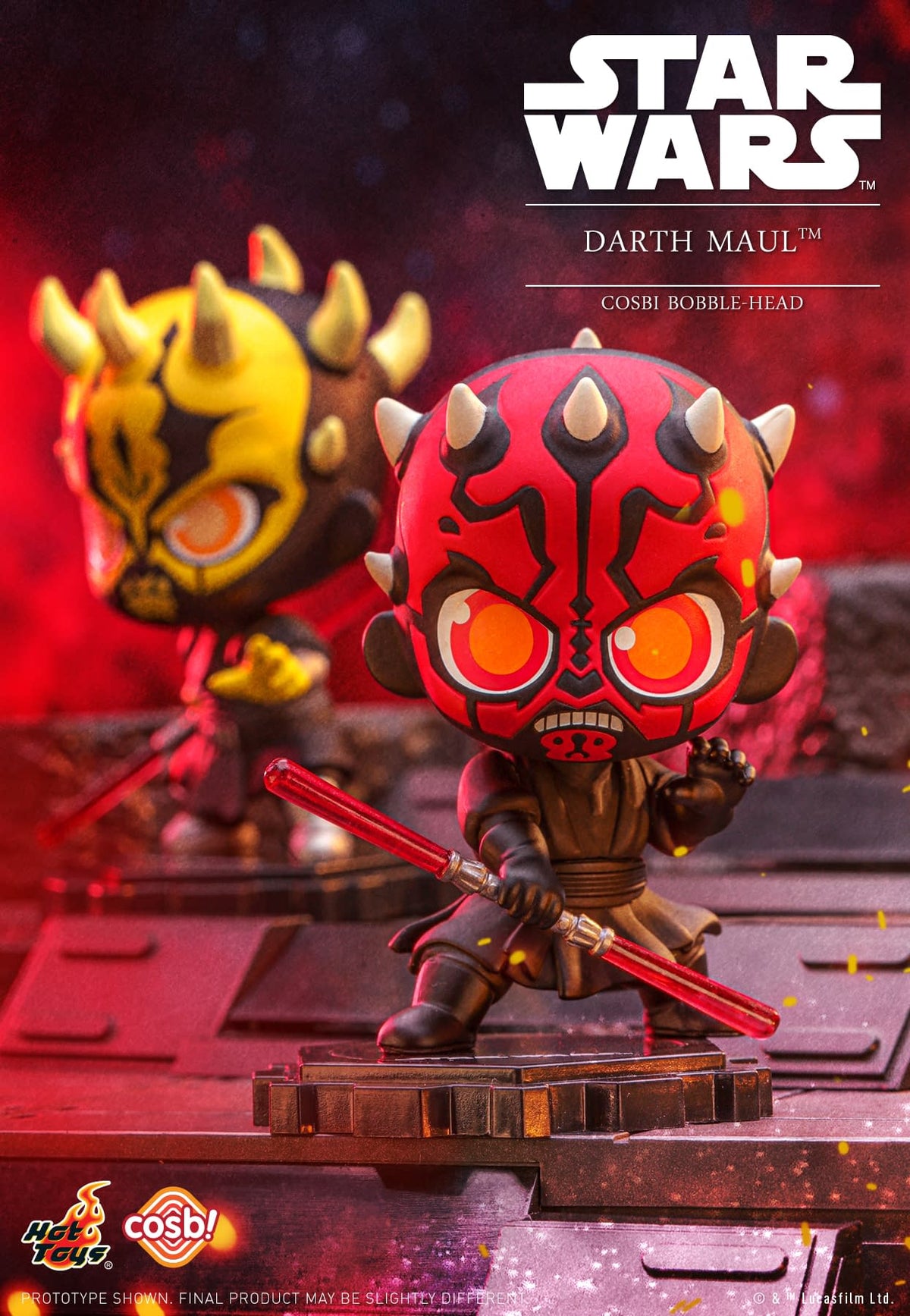 Star Wars Dark Side Cosbi Bobble-Head Collection-Single Box (Random)-Hot Toys-Ace Cards & Collectibles