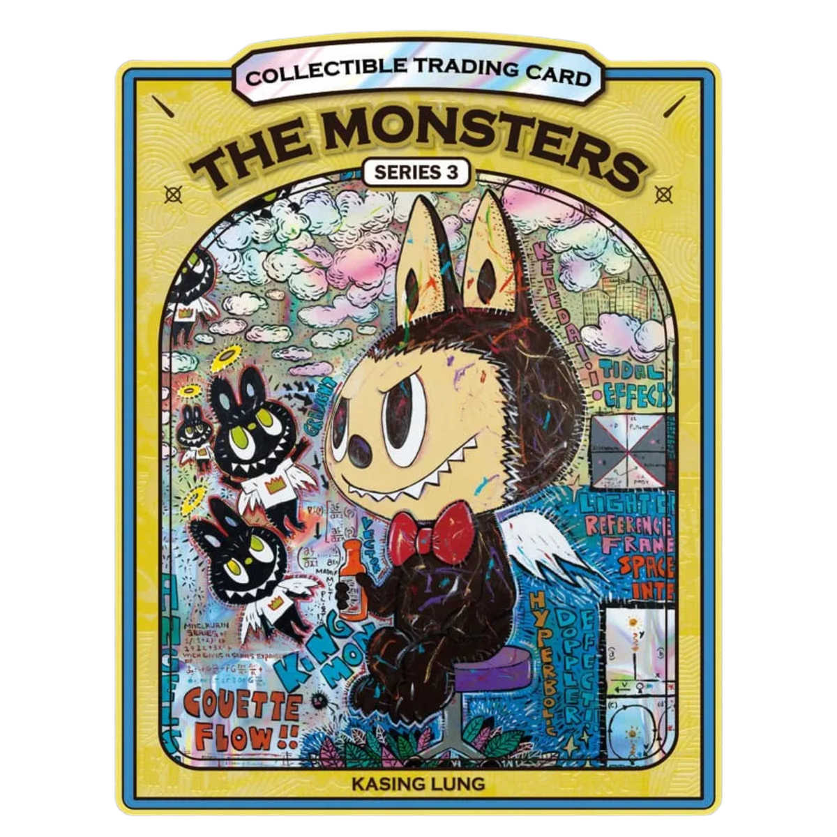 How2work Labubu Collectible Chrome Trading Cards The Monsters Series 3-How2Work-Ace Cards & Collectibles