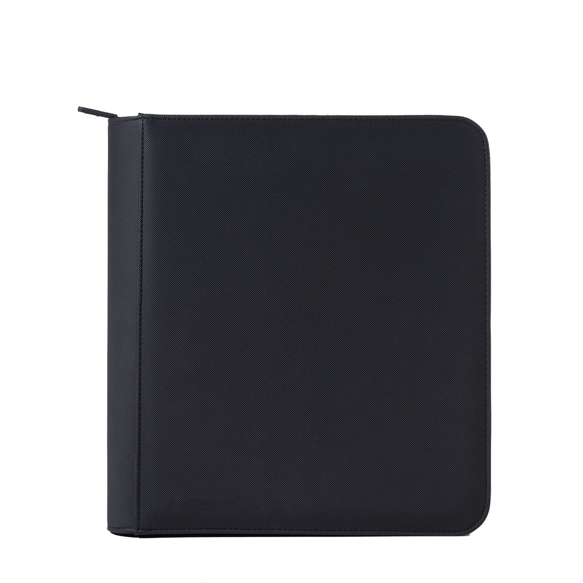 PYP Zip Folio 4-Pocket Toploader PU Leather Card Binder