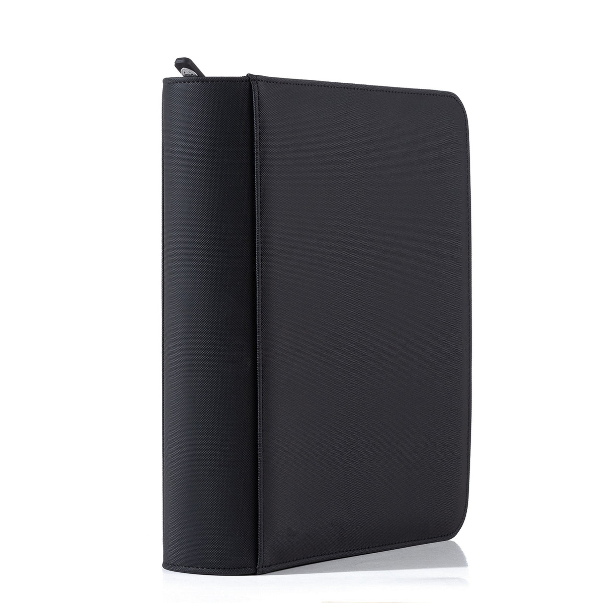 PYP Zip Folio 4-Pocket Toploader PU Leather Card Binder