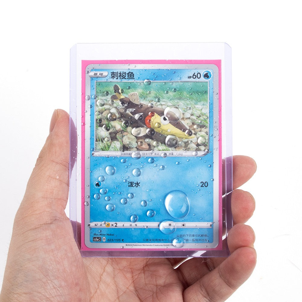 PYP Toploader Card Holder with Protective Film Standard Size 3" x 4" (Clear 25pcs) -35pt