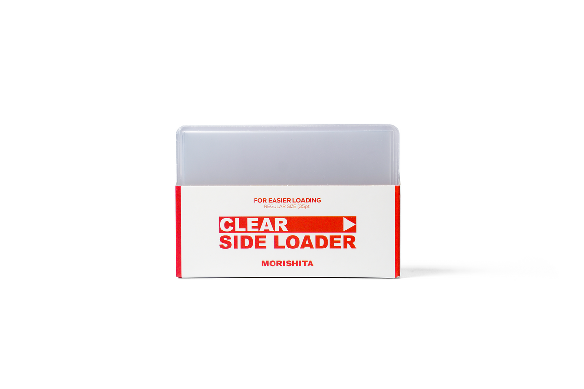 (SAMPLE) Morishita Clear Side-In Toploader (35PT)