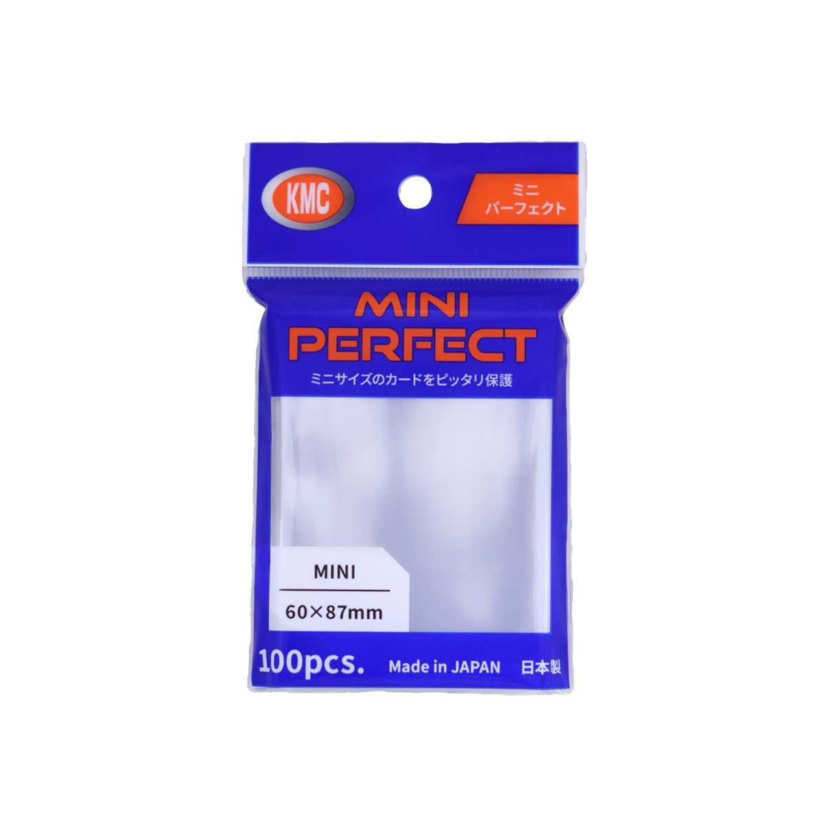 KMC Sleeve Card Barrier Mini Size "Perfect Fit Clear" (New 2025)