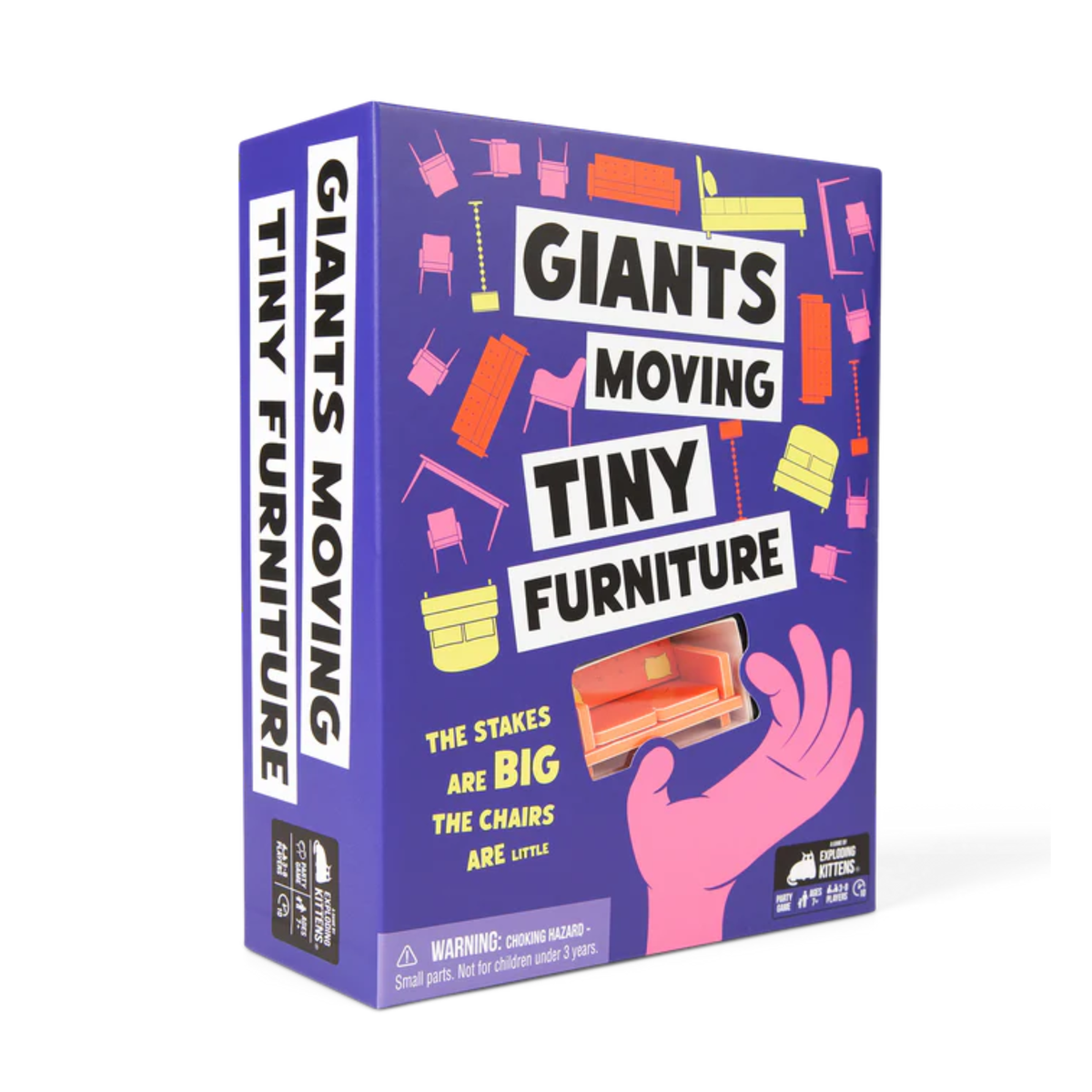 Exploding Kittens: Giants Moving Tiny Furniture EN