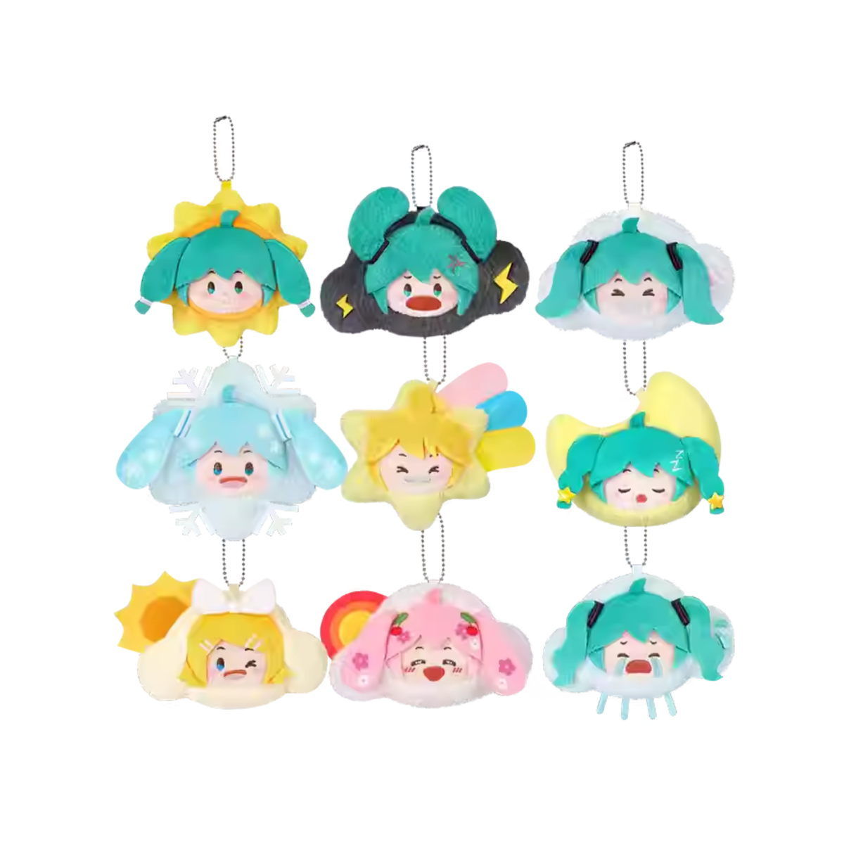 LDCX x Wayaya Hatsune Miku "Weather Moods Series" Plush Blind Box