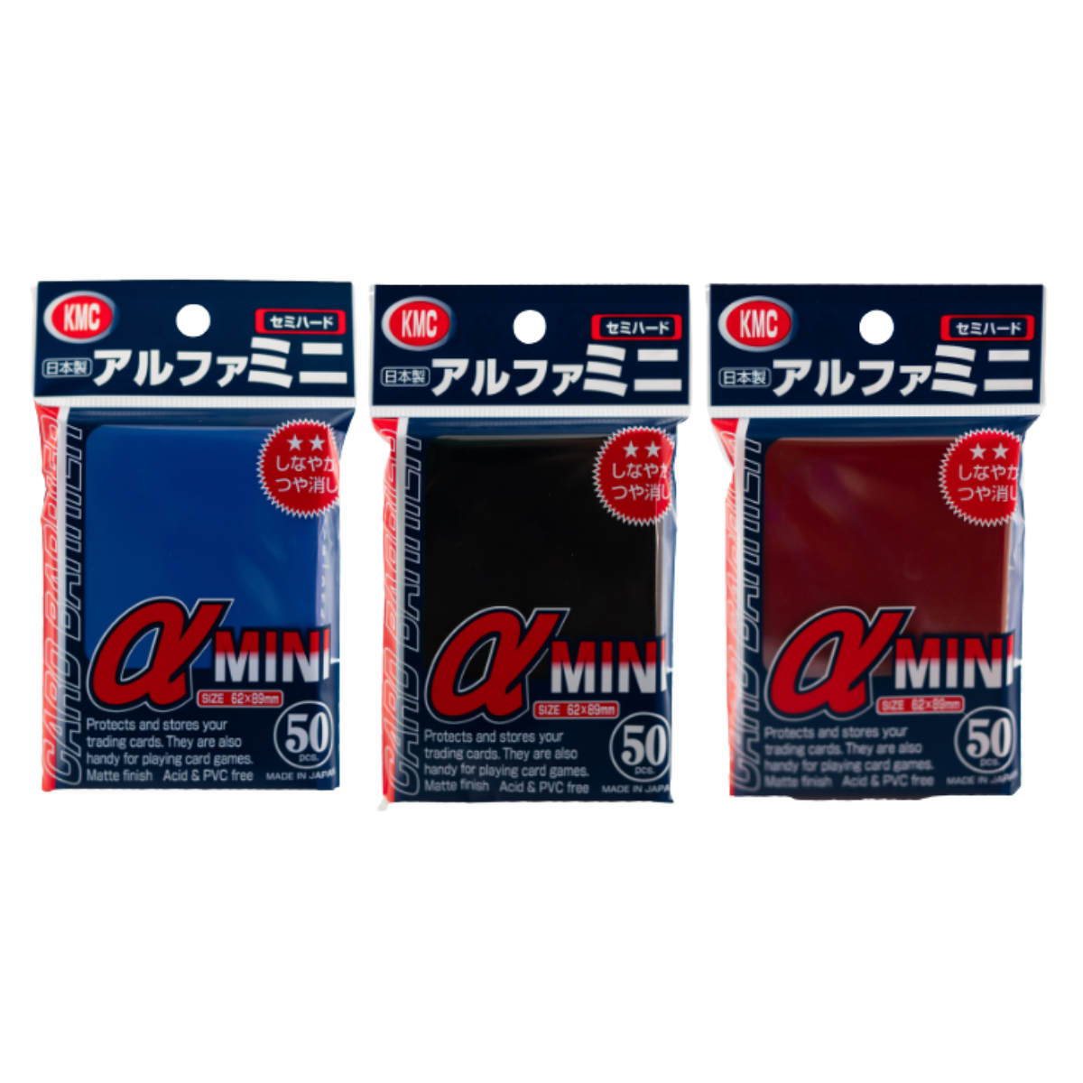 KMC Sleeve Card Barrier Mini Size "Super Alpha α"