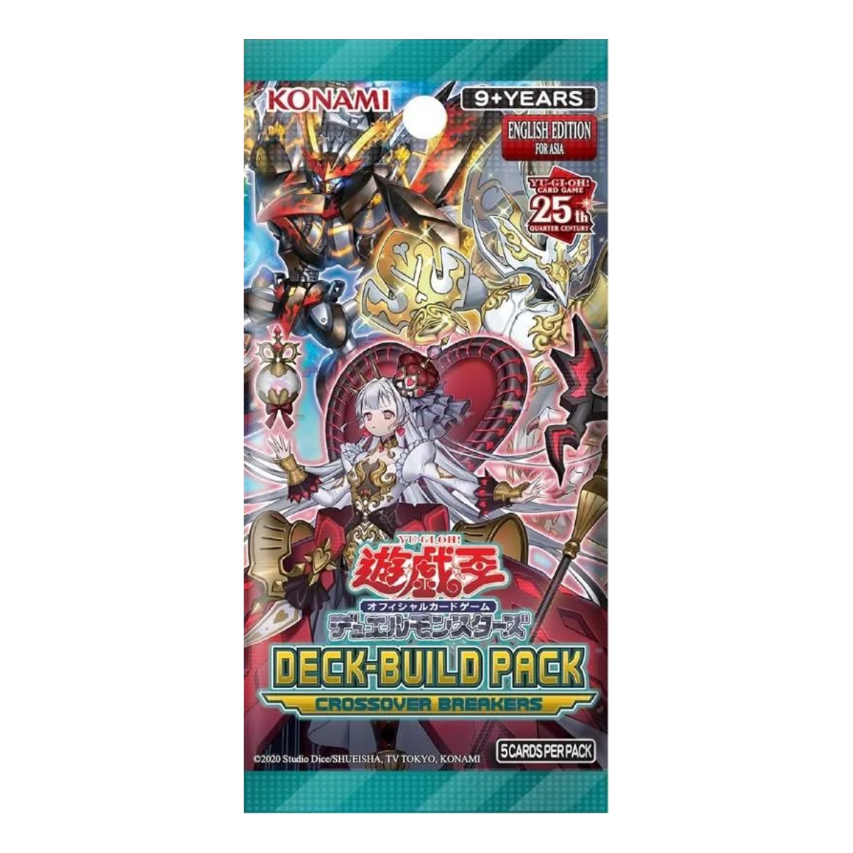 Yu-Gi-Oh TCG Deck Build Pack Crossover Breakers [CG1977-AE] (Asia English)-Single Pack (Random)-Konami-Ace Cards & Collectibles
