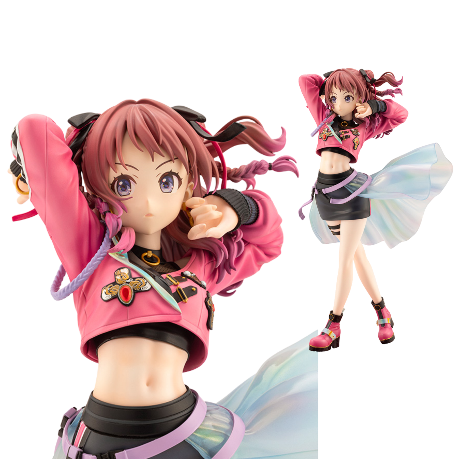 Kotobukiya THE IDOLM@STER Gakuen "Saki Hanami" Fighting My Way-Kotobukiya-Ace Cards & Collectibles
