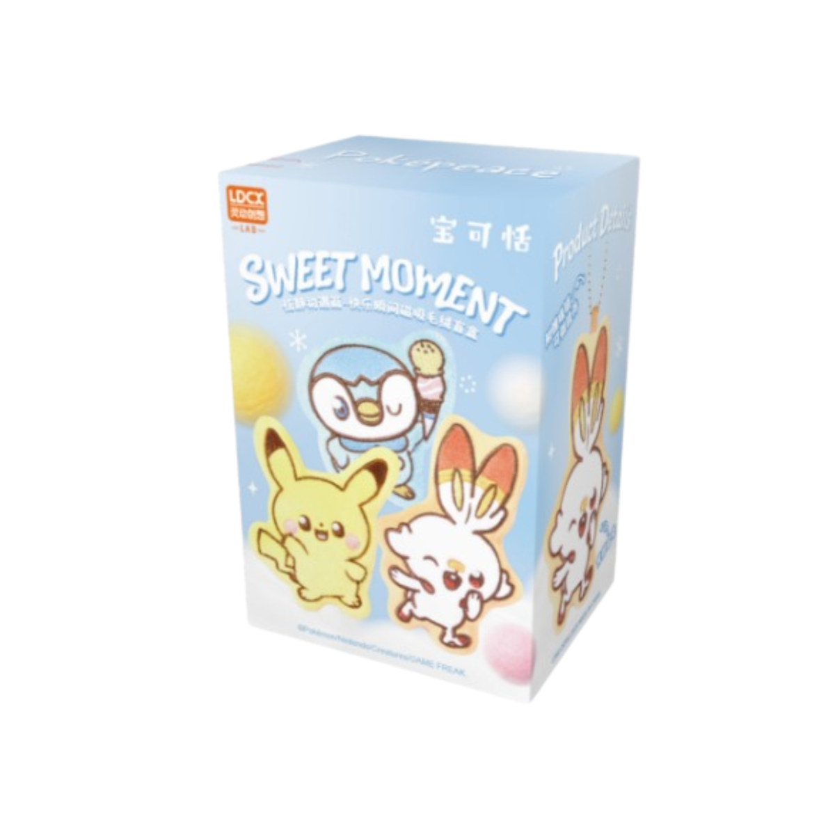 LDCX x Pokepeace Peaceful First Encounter "Happy Moment" Magnectic Plush Blind Box-Single Box (Random)-LDCX LAB-Ace Cards & Collectibles