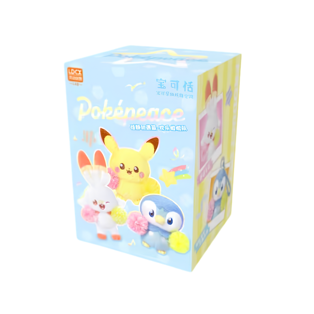 LDCX x Pokepeace Peaceful First Encounter "The Cheerful Cheerleading Squad" Plush Blind Box-Single Box (Random)-LDCX LAB-Ace Cards & Collectibles