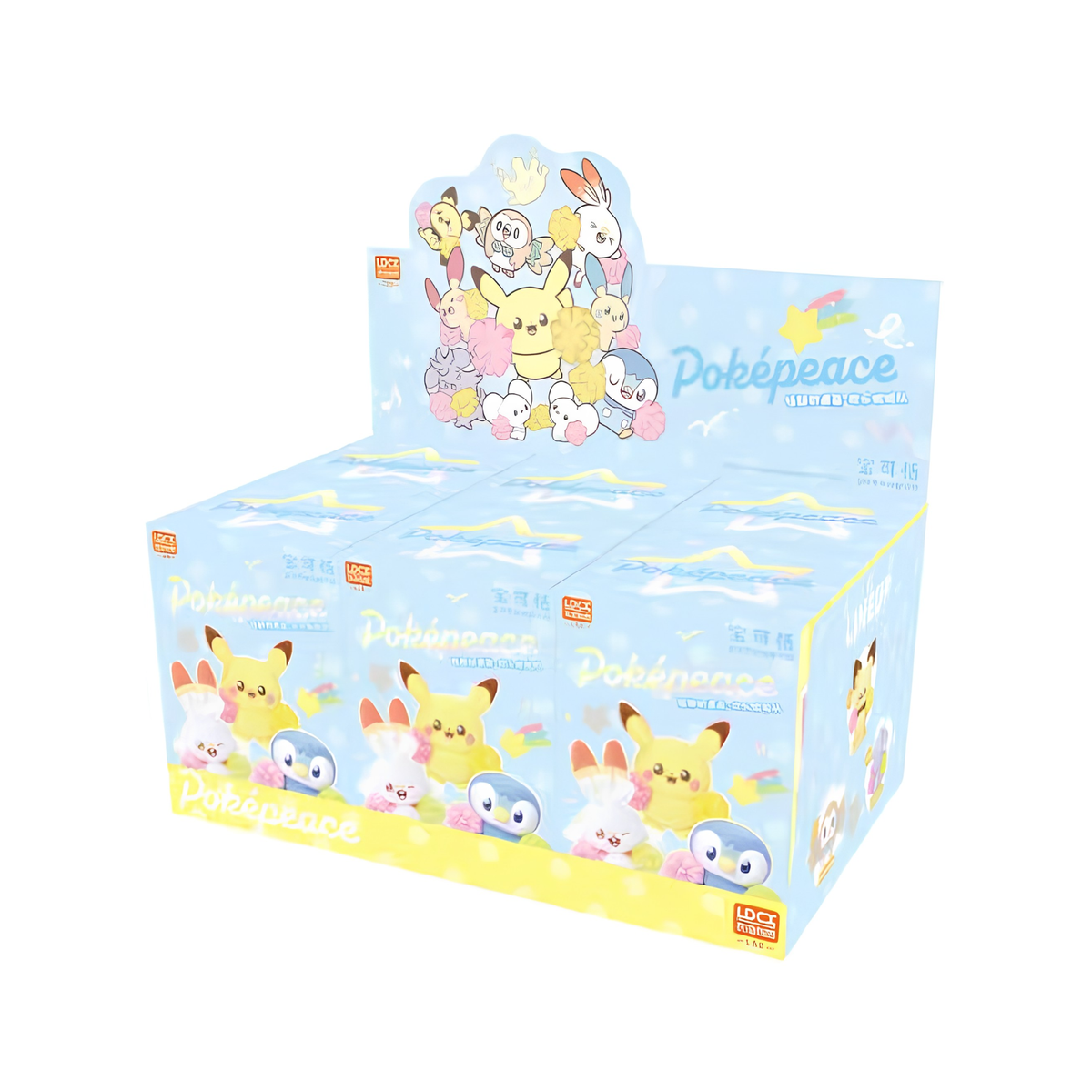 LDCX x Pokepeace Peaceful First Encounter "The Cheerful Cheerleading Squad" Plush Blind Box-Whole Box (6pcs)-LDCX LAB-Ace Cards & Collectibles