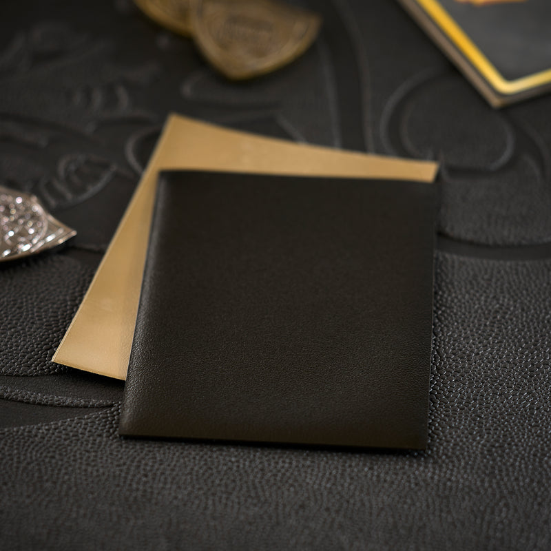 Dragon Shield Sleeve Matte Dual Standard Size 100pcs - Black & Gold